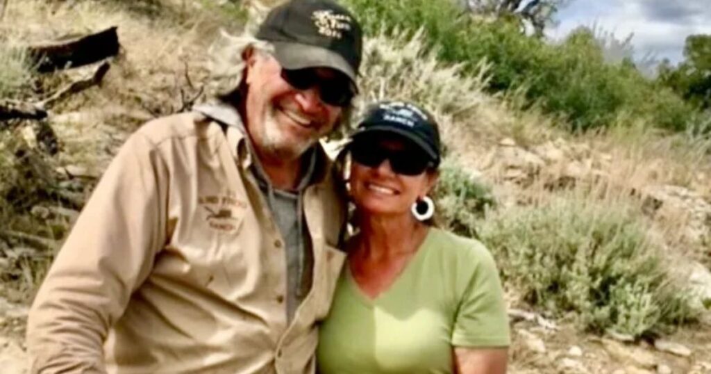 Duane Ollnger and his wife