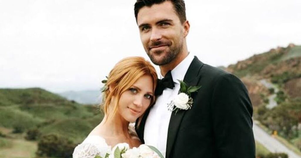 Brittany Snow & her husband